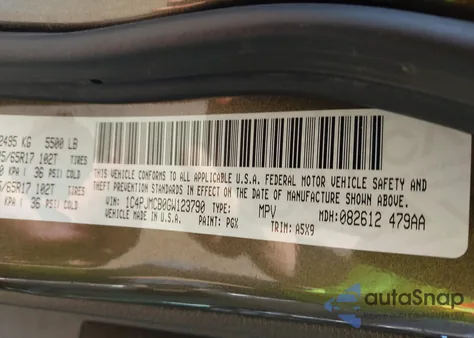 2016 Jeep Cherokee Latitude from USA, damaged, VIN 1C4PJMCB0GW123790